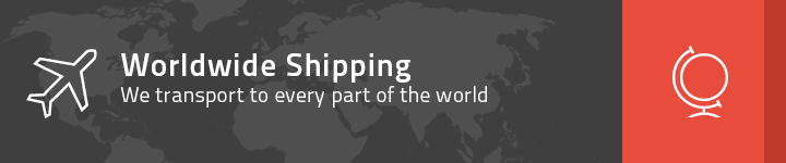 Shipping Info: We ship worldwide