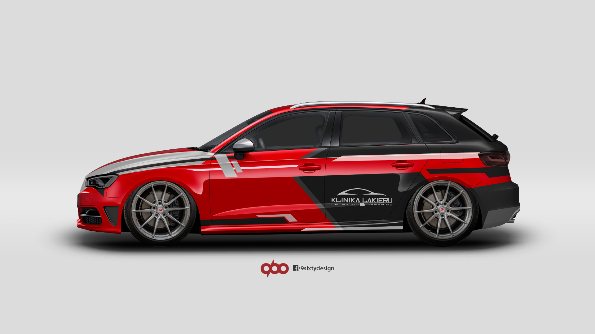 Audi A3/S3 8V foil wrap / projekt oklejenia